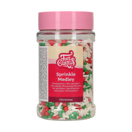 Medley en sucre FunCakes Noël 180 g