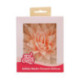Fleurs comestibles en azyme FunCakes grande pivoine orange ombré 12,5 cm 1 pièce