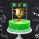 Toppers PartyDeco trophées de football 2 pièces
