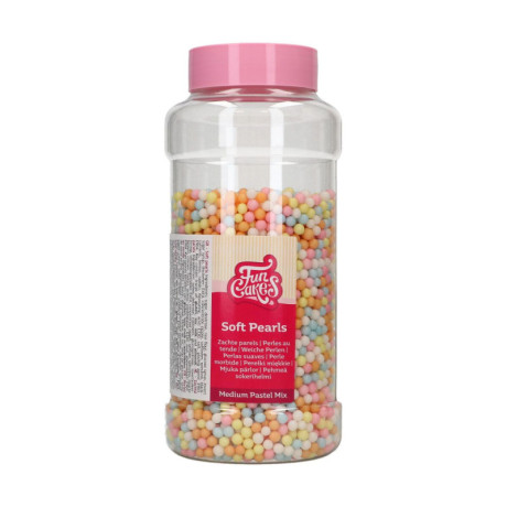 Perles tendres FunCakes mix pastel 5 mm 500 g
