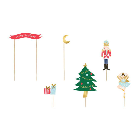 Toppers PartyDeco Nutcracker 6 pieces