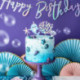 Toppers PartyDeco narwhal 4 pieces
