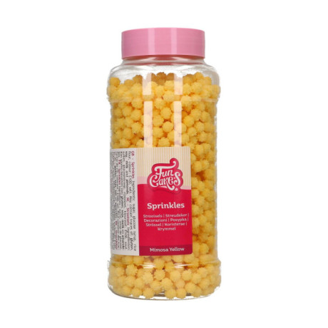 Mimosa en sucre FunCakes jaune 500 g