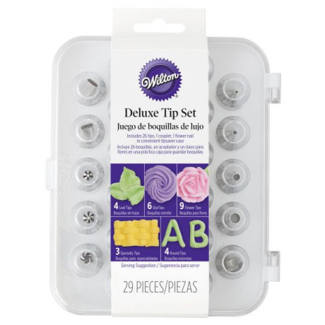 Kit de douiles Deluxe Wilton 29 pièces