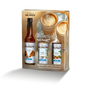 Sugar free Monin syrup set 3 x 25 cL