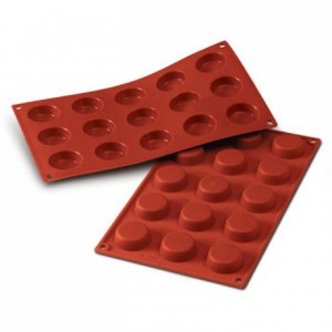 Flans silicone mould Ø 40 mm