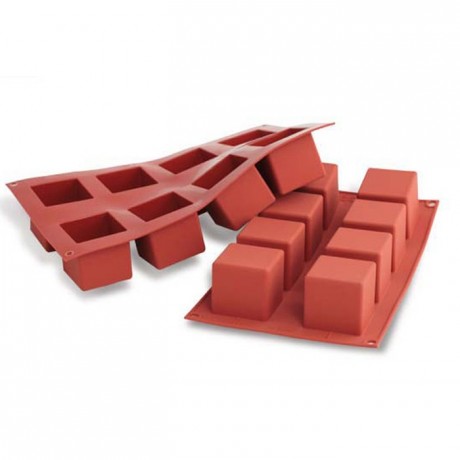 Cubes silicone mould 50 x 50 mm