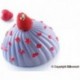 Swirl half-sphere silicone mould Ø 75 mm