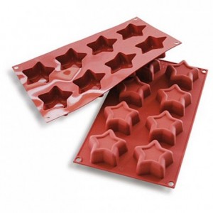 Star silicone mould Ø 70 x 25 mm