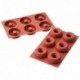 Donuts silicone mould Ø 75 mm