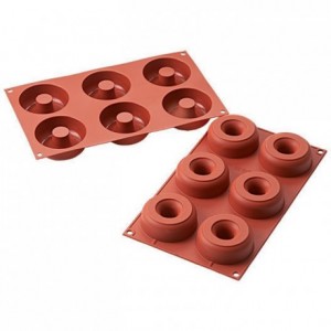 Moule silicone donuts Ø 75 mm