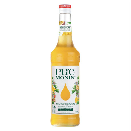 Pure by Monin mangue passion non sucré 70 cL
