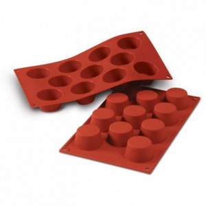 Moule silicone muffins petits Ø 51 mm