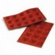 Pyramid silicone mould 36 x 36 mm