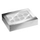 FunCakes Cupcake Box 12 - silver pk/2