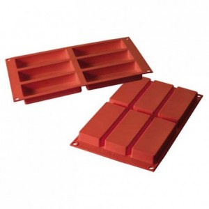 Rectangle silicone mould 120 x 45 mm