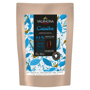 Caraïbe 66% dark chocolate Blended Origins Grand Cru beans 250 g