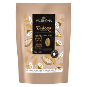 Dulcey 32% blond chocolate Gourmet Creation beans 250 g