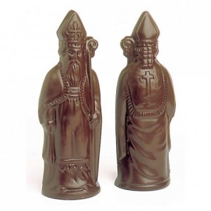 Chocolate mould polycarbonate 2 Saint Nicholas