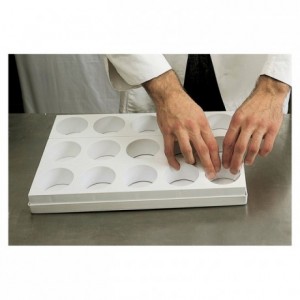 35 oval cake multimould sheet 85 x 50 mm