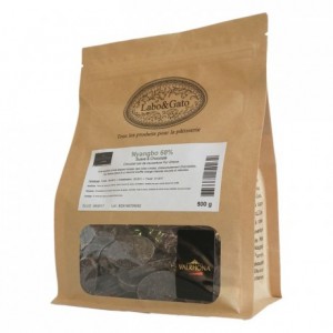 Nyangbo 68% dark chocolate Single Origin Ghana beans 500 g