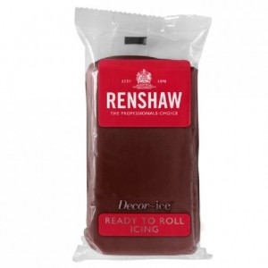 Renshaw Rolled Fondant Pro 250g Chocolate flavoured