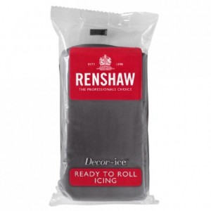 Renshaw Rolled Fondant Pro 250g Grey