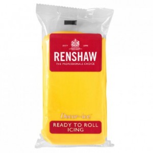 Renshaw Rolled Fondant Pro 250g Yellow