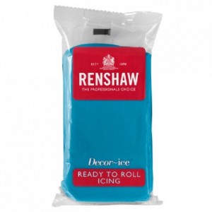Renshaw Rolled Fondant Pro 250g Turquoise