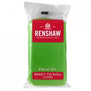 Renshaw Rolled Fondant Pro 250g - Lincoln Green
