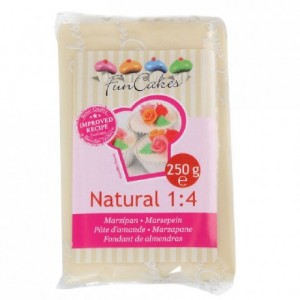 FunCakes Marzipan Natural 1:4 Ready to Roll 250g