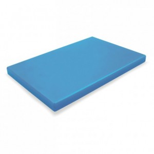 Chopping board PEHD 500 blue 600 x 400 x 20 mm
