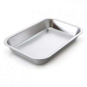 Food storage pan aluminium L 360 mm