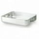 Roasting pan with built-in-handles aluminium L 400 mm