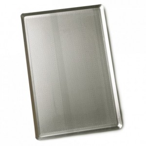 Perforated oven blue steel sheet GN 1/1 530 x 325 mm