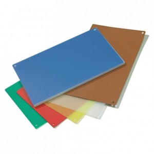 Set of 6 flexible chopping boards 530 x 325 x 1,5 mm