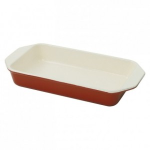 Roasted pan cast iron red 340 x 180 mm