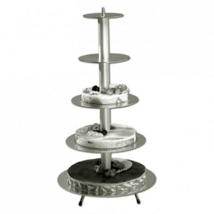 Round aluminium tray, Ø 200 mm for Cake stands