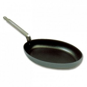 Oval frying or fish pan Classe Chef+ L 400 mm