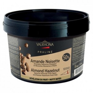 Almond Hazelnut Fruity Praliné 50% nuts 5 kg