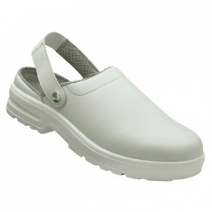 Silvo safety clogs white S.36