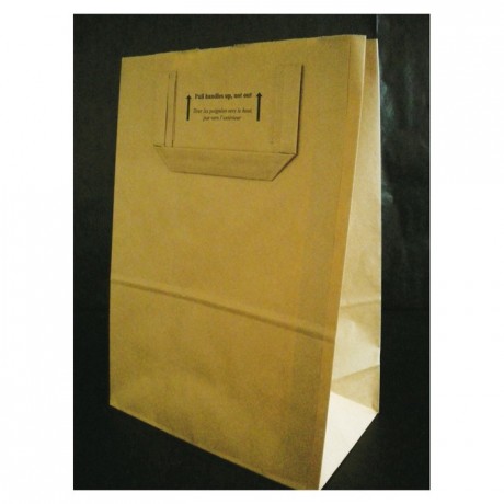 Brown kraft paper bag 300 x 220 mm (250 pcs)