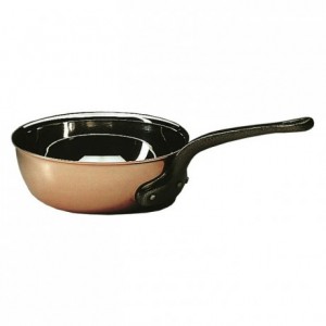 Slanted saute pan Alliance copper/stainless steel without lid Ø 160 mm