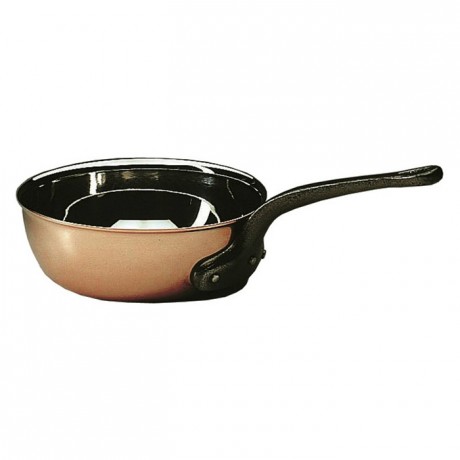 Slanted saute pan Alliance copper/stainless steel without lid Ø 200 mm