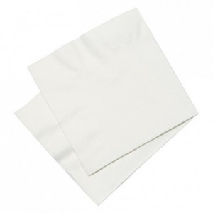 White napkin 40 x 40 cm (2400 pcs)