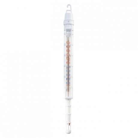 Water Thermometer with red liquid 0to+60°C L 300 mm