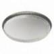 Tourtière ronde cannelée fer blanc Ø280 mm (lot de 3)