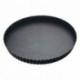 Tourtière ronde cannelée haute anti-adhérent Ø200 mm (lot de 3)