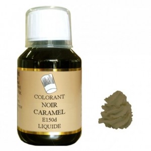 Colorant liquide hydrosoluble noir caramel 1 L
