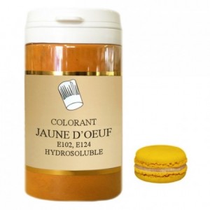 Colorant poudre hydrosoluble haute concentration jaune d’oeuf 1 kg